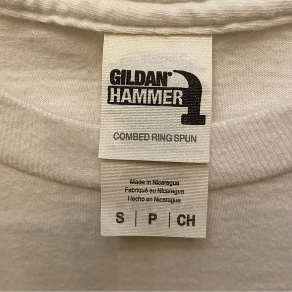 Cute Face Graphic White Long Sleeve Top Size Small - Picture 5 of 7